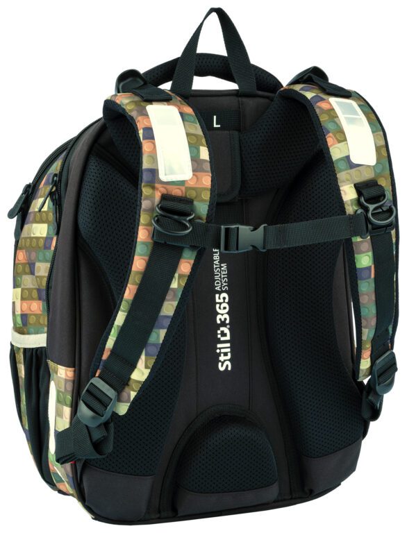 Stil Školní batoh junior Cubes - Obrázek 2