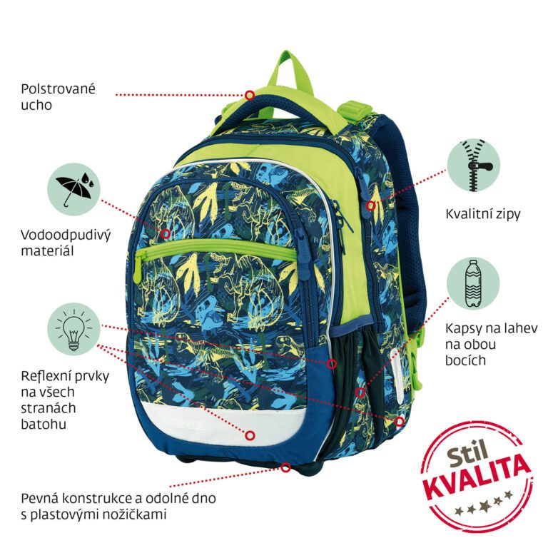 Stil Školní batoh Dino - Obrázek 12