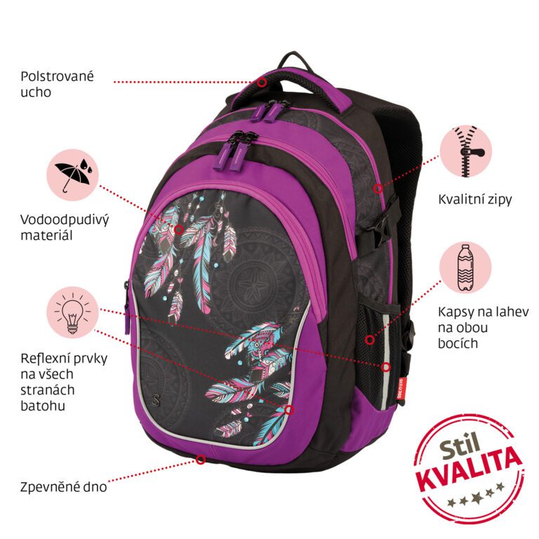 Stil Studentský batoh Dreams - Obrázek 7