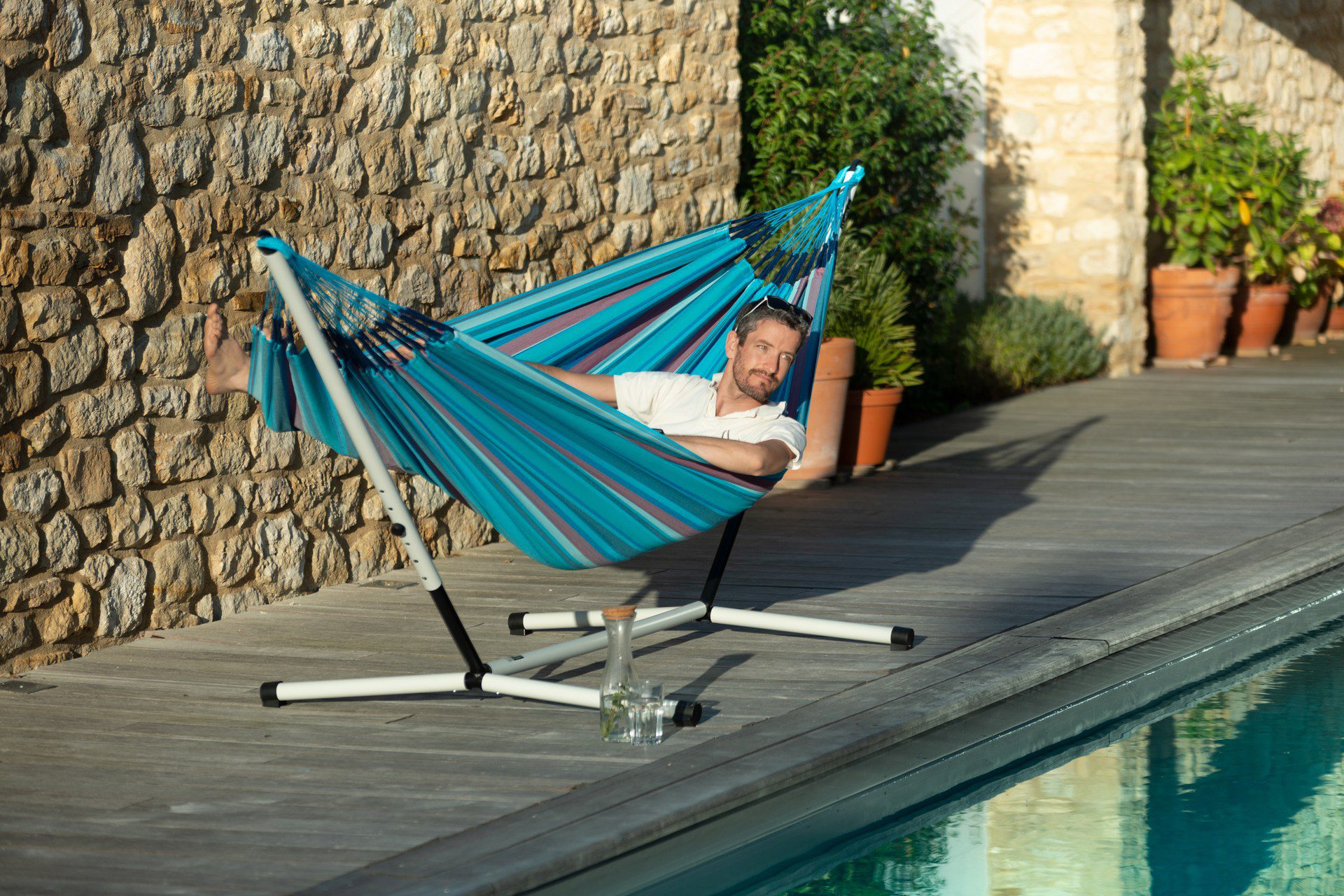La Siesta Houpací síť La Siesta Brisa Kingsize Caribic - wave