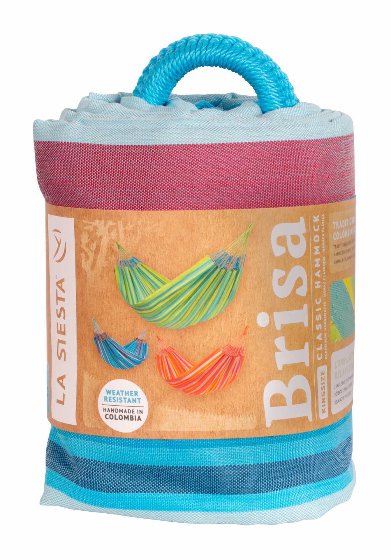 La Siesta Houpací síť La Siesta Brisa Kingsize Caribic - wave balení