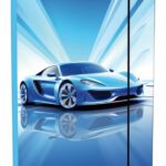 Box na sešity A5 Blue Car