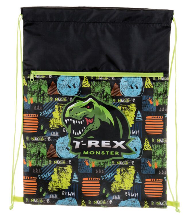 Sáček na cvičky T-rex