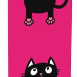 Desky na abecedu Crazy Kitten