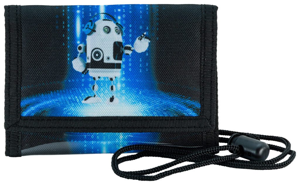 Stil Peněženka na krk Funny Robots - Obrázek 3