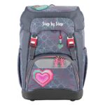 Školní batoh Step by Step GRADE, Glitter Heart Hazle, AGR  certifikát