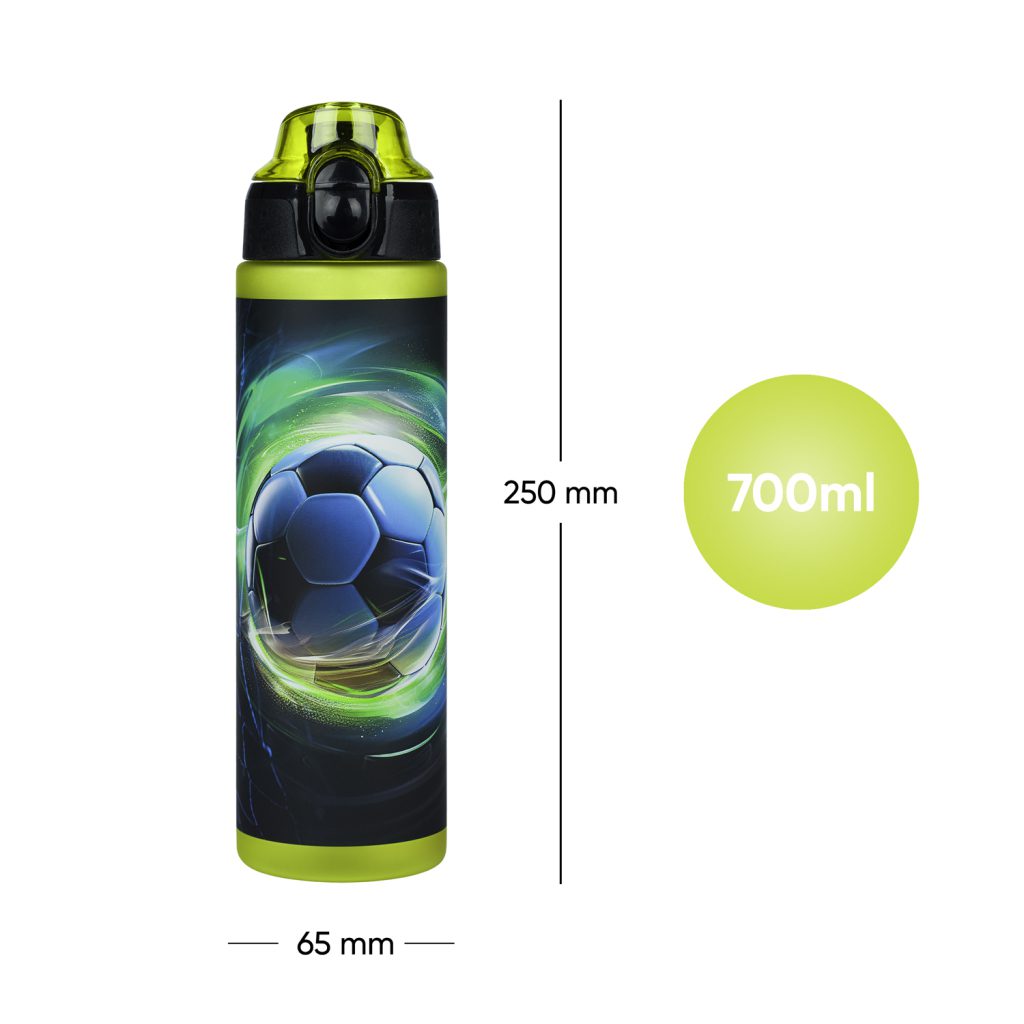 BAAGL Tritanová láhev na pití Fotbal, 700 ml - Obrázek 7