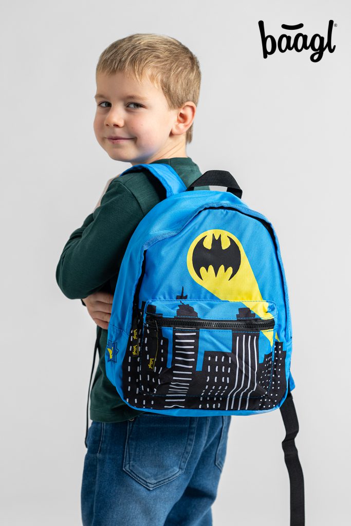 BAAGL Předškolní batoh Batman modrý - Obrázek 8
