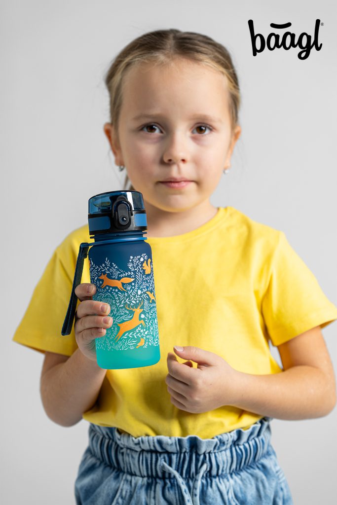 BAAGL Tritanová láhev na pití Gradient Les 350 ml - Obrázek 9