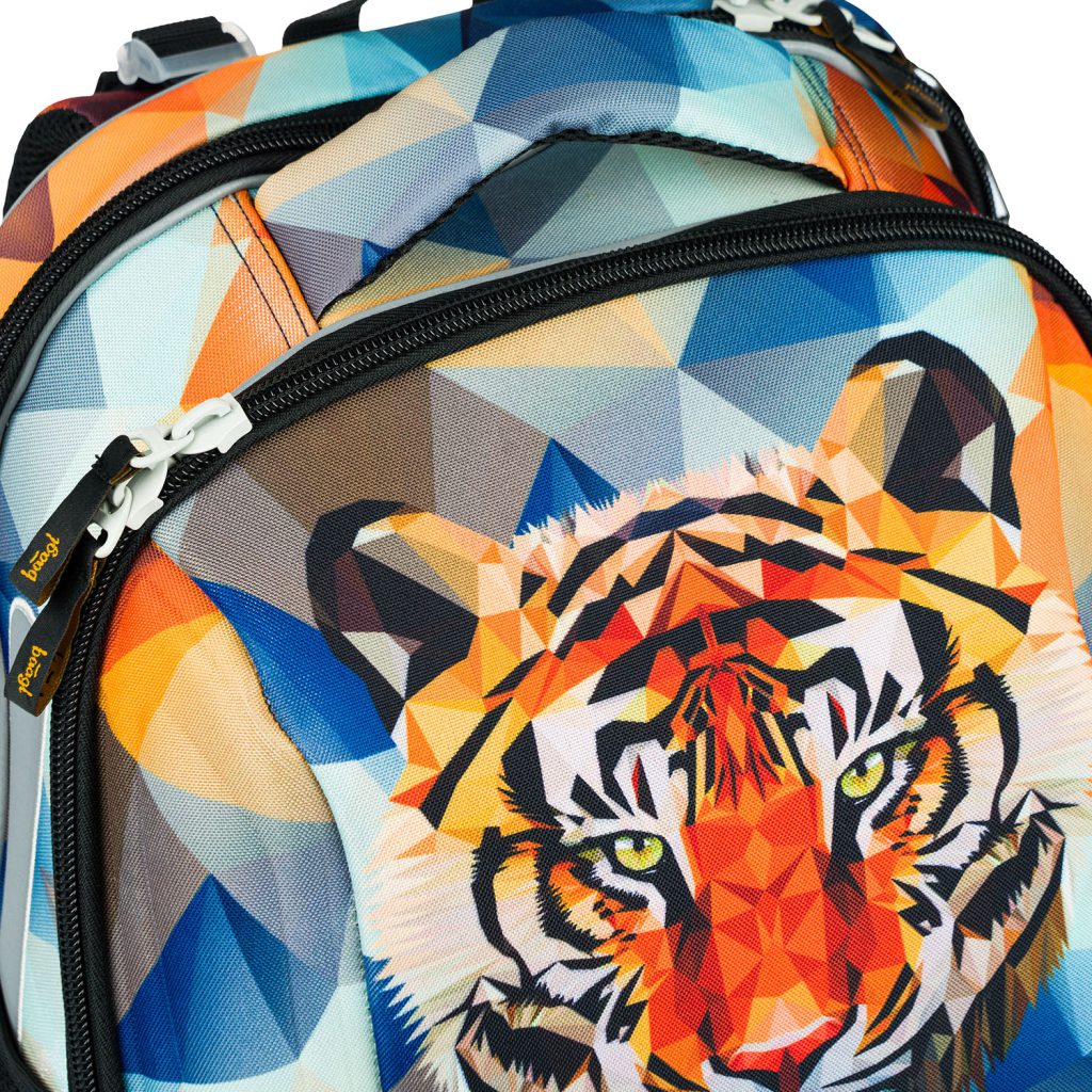 Školní set BAAGL Shelly Tiger: aktovka, penál, sáček - Obrázek 20