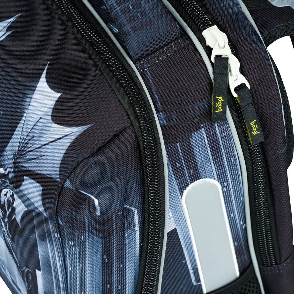 Školní set BAAGL Shelly Batman Dark City: aktovka, penál, sáček - Obrázek 18
