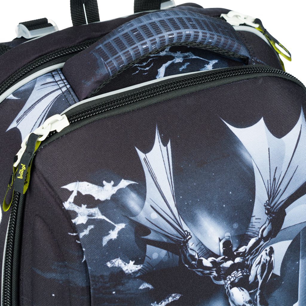 Školní set BAAGL Shelly Batman Dark City: aktovka, penál, sáček - Obrázek 19
