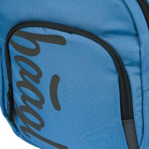 Izolovaná kapsa na svačinu u batohu BAAGL Coolmate Blue.