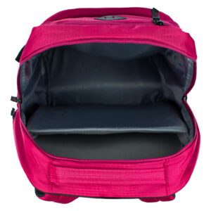 Členění hlavní kapsy batohu Coolmate Ruby s kapsou na až 17 palcový notebook.