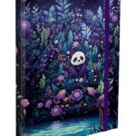 BAAGL Desky na školní sešity A4 Jungle Panda