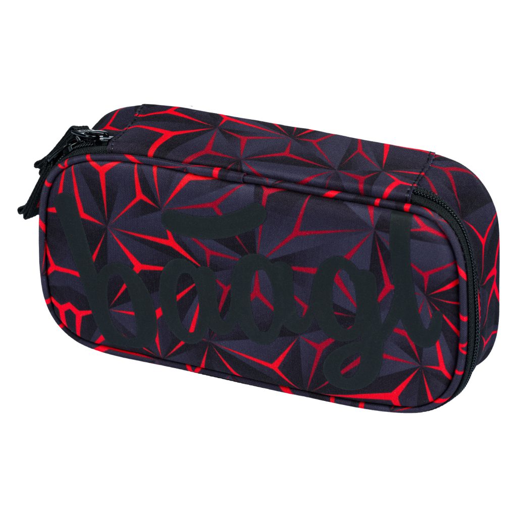 Školní set BAAGL Core Red Polygon: batoh, penál, sáček - Obrázek 12