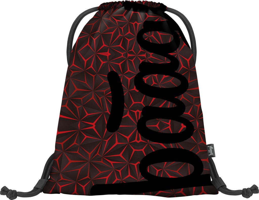 Školní set BAAGL Core Red Polygon: batoh, penál, sáček - Obrázek 15
