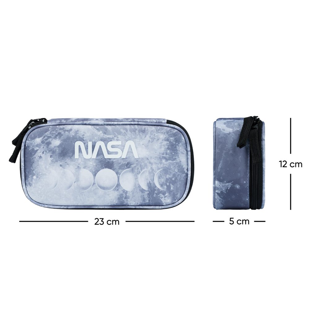 Školní set BAAGL Skate NASA Grey: batoh, penál, sáček - Obrázek 12