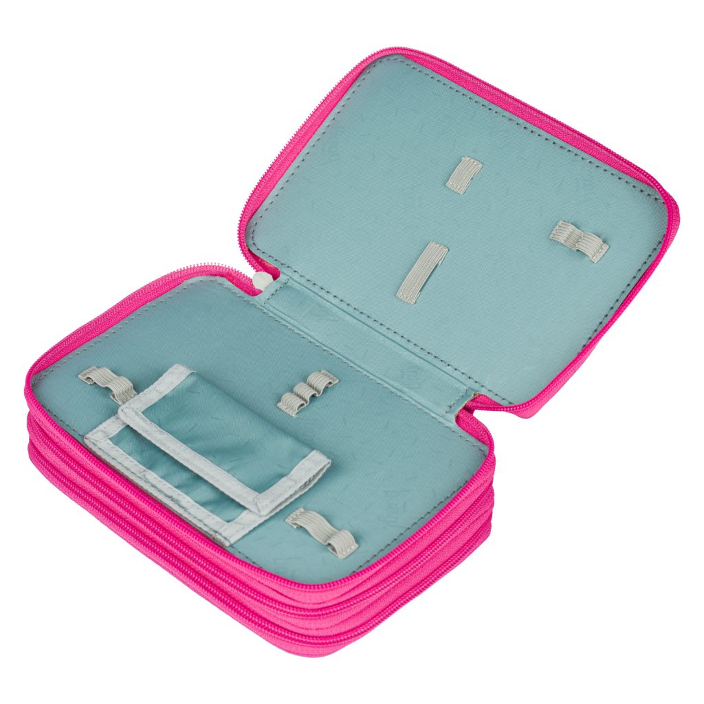 BAAGL Školní penál třípatrový Plameňáci - Obrázek 4