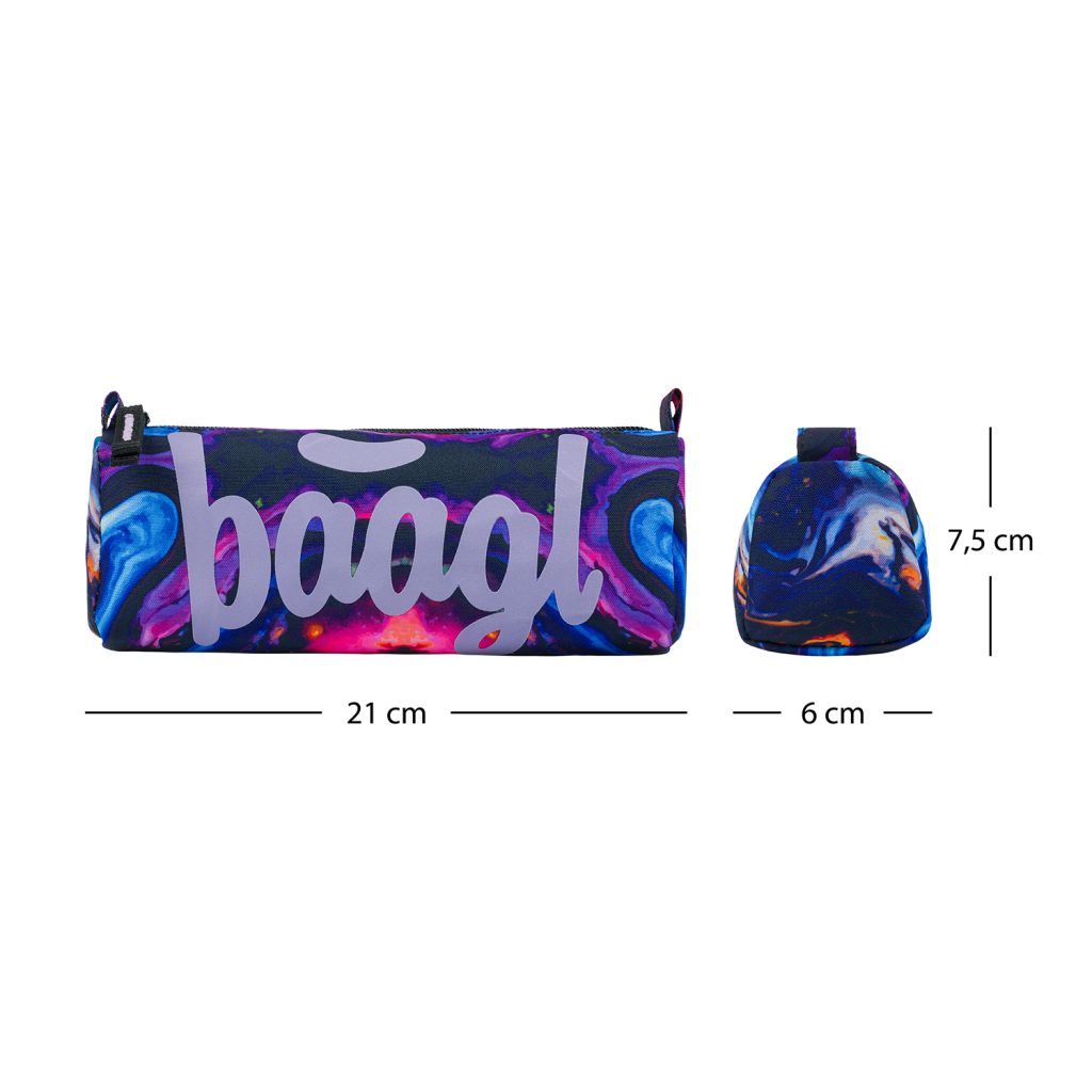 BAAGL Studentské pouzdro Marble - Obrázek 5