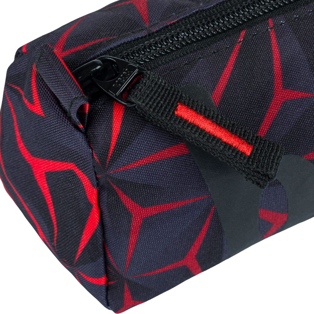 BAAGL Studentské pouzdro Red Polygon - Obrázek 4