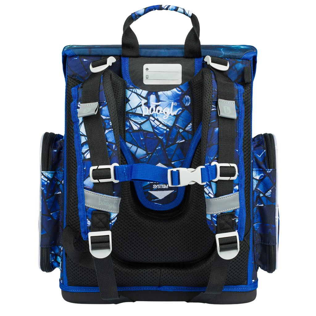 Školní set BAAGL Ergo Roboti: aktovka, penál, sáček - Obrázek 3