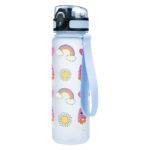 BAAGL Tritanová láhev na pití Duha červená, 500 ml