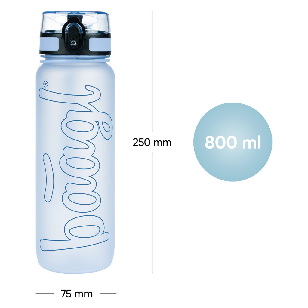 BAAGL Tritanová láhev na pití Dust Blue, 800 ml - Obrázek 7