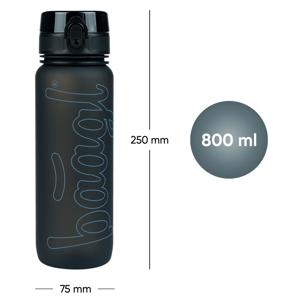 BAAGL Tritanová láhev na pití Black, 800 ml - Obrázek 7