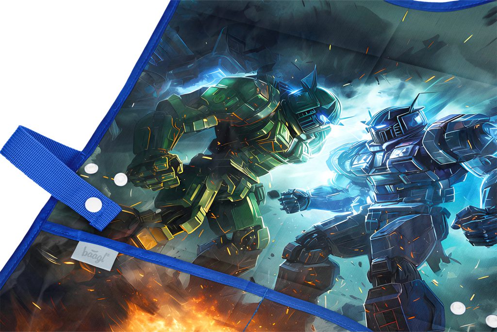 BAAGL Dětská zástěra Roboti - Obrázek 3