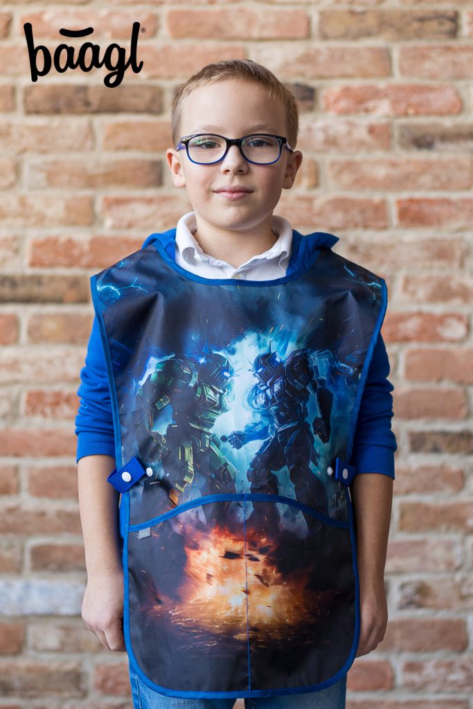BAAGL Dětská zástěra Roboti - Obrázek 5