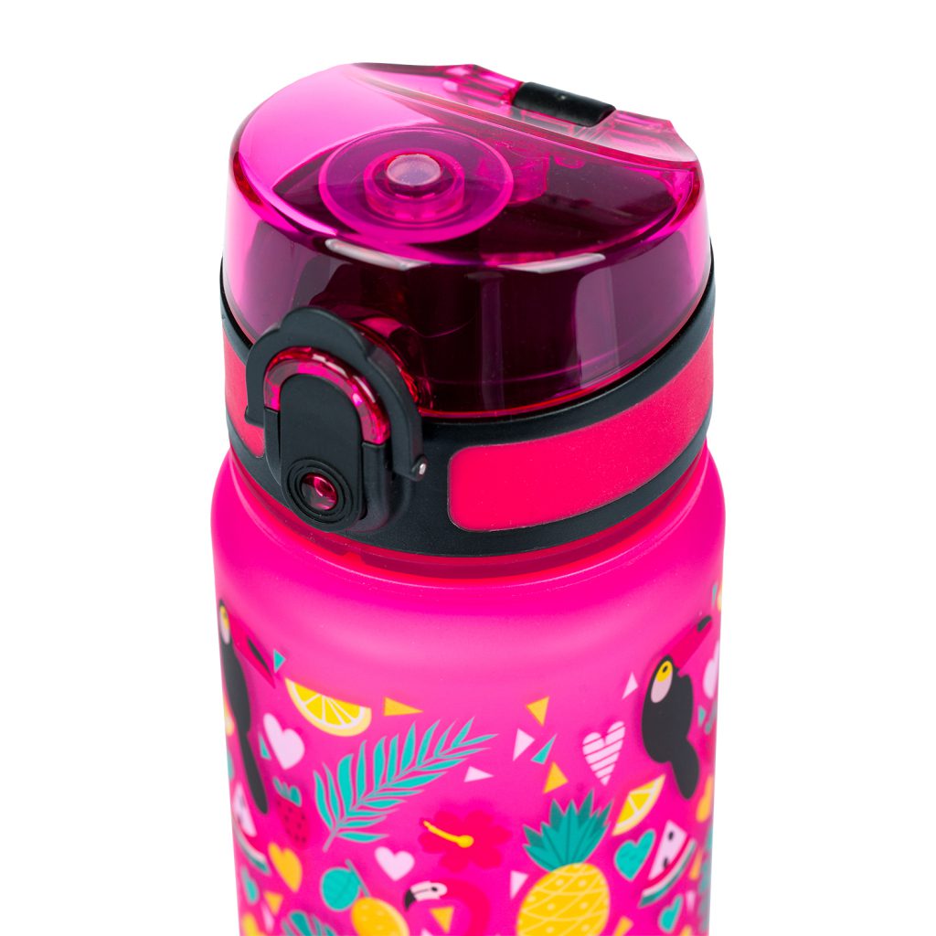 BAAGL Tritanová láhev na pití Plameňáci, 500 ml - Obrázek 4