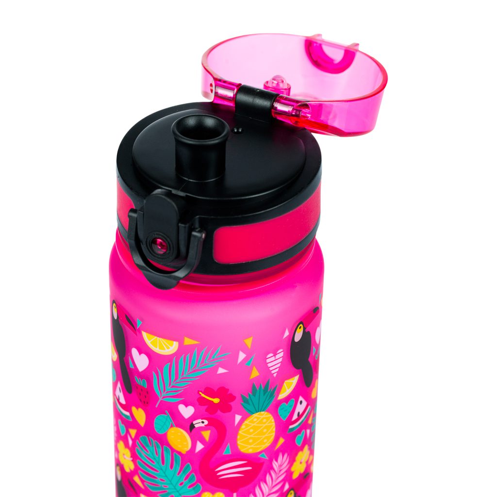 BAAGL Tritanová láhev na pití Plameňáci, 500 ml - Obrázek 5