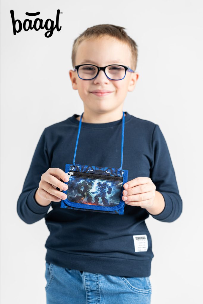 BAAGL Peněženka na krk Roboti - Obrázek 6