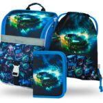 BAAGL 3 SET Zippy Závodní auto: aktovka, penál, sáček