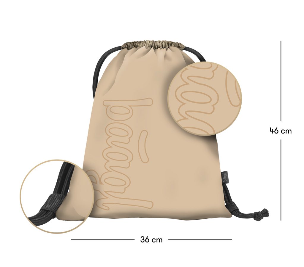 BAAGL Sáček Beige - Obrázek 3