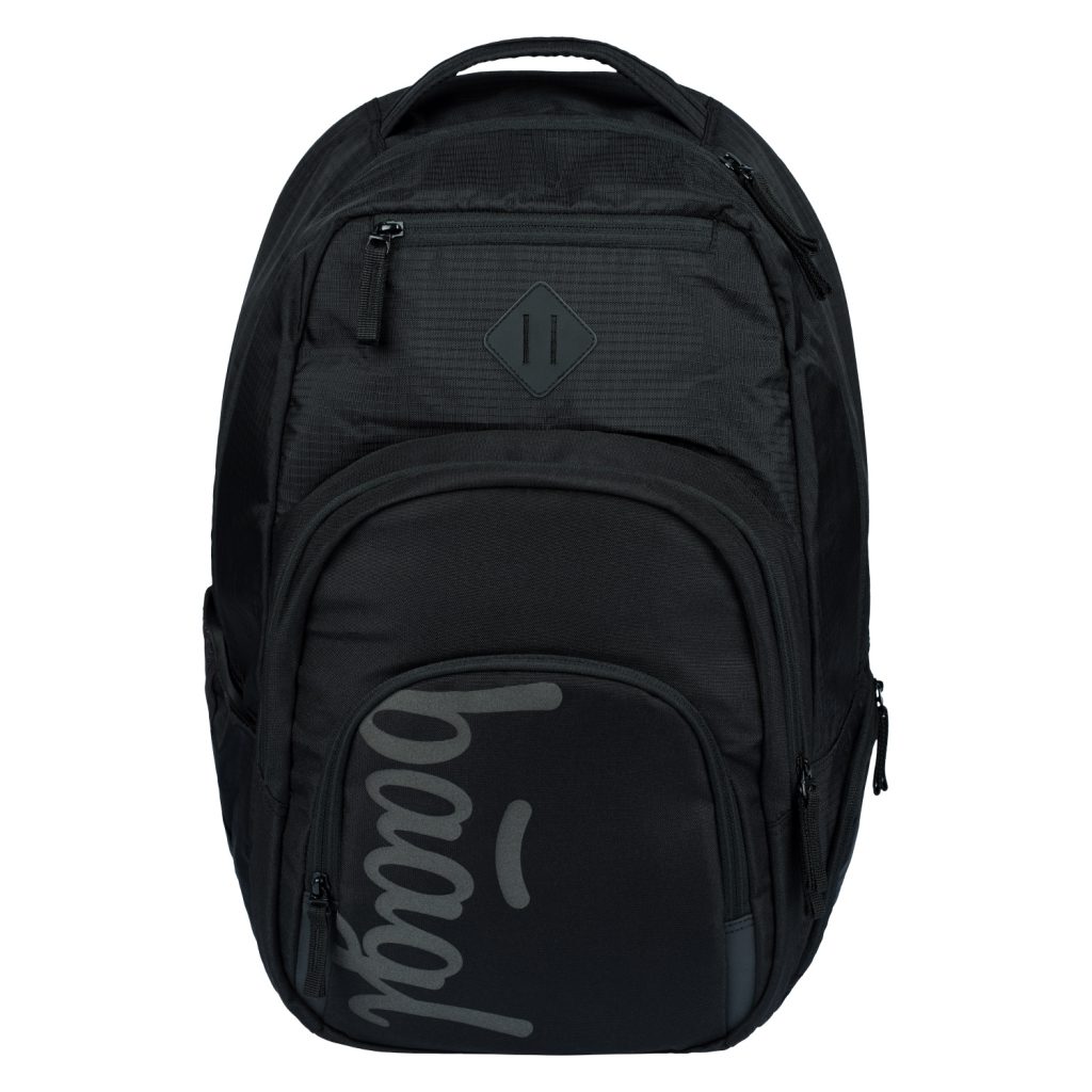Školní set BAAGL Coolmate Black: batoh, penál, sáček - Obrázek 2