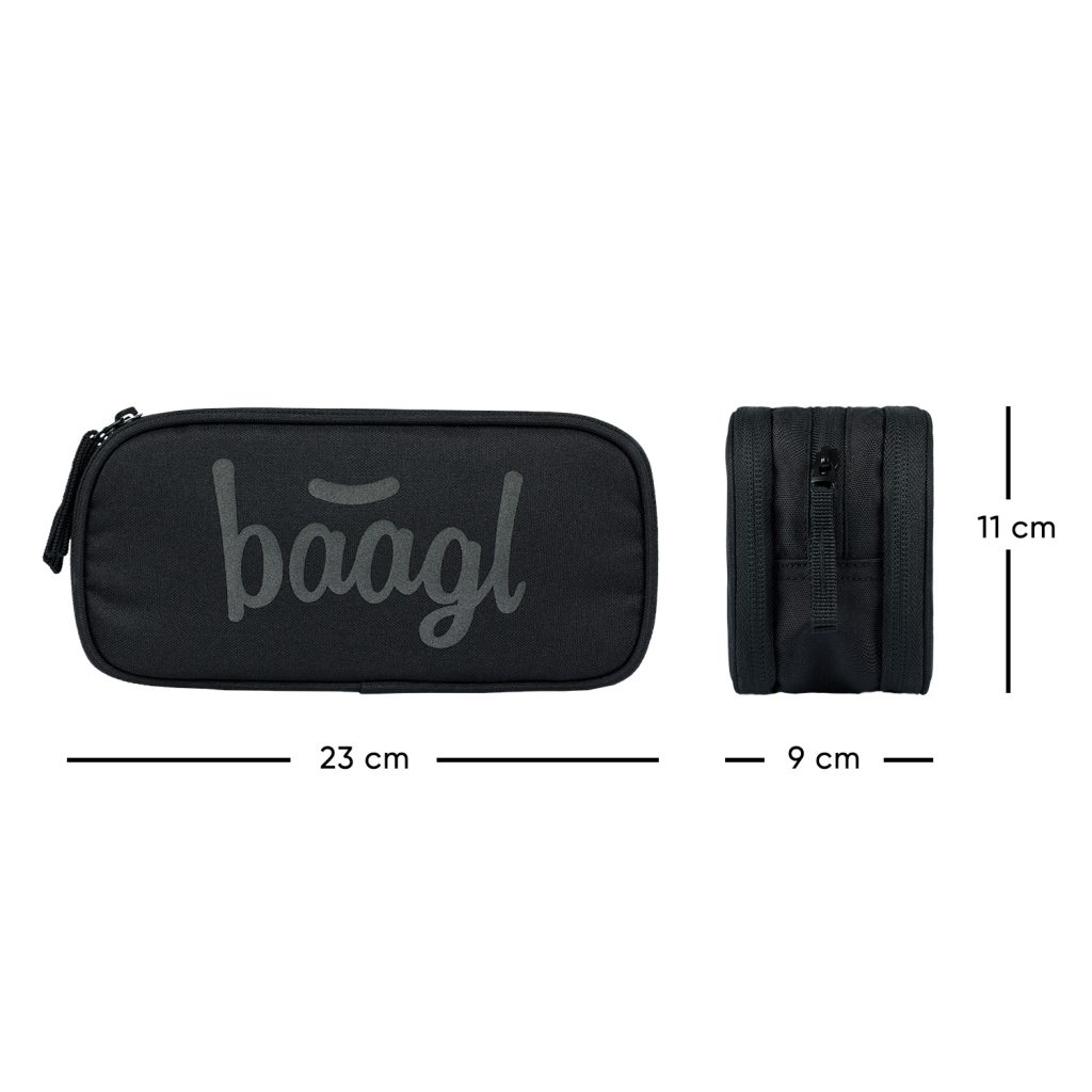 Školní set BAAGL Coolmate Black: batoh, penál, sáček - Obrázek 13