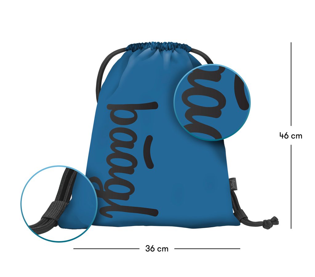 Školní set BAAGL Coolmate Ocean Blue: batoh, penál, sáček - Obrázek 16