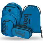 BAAGL 3 SET Coolmate Ocean Blue: batoh, penál, sáček