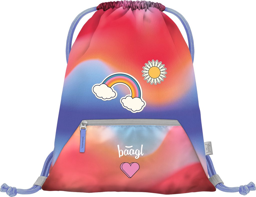 Školní set BAAGL Airy Hippie: batoh, penál, sáček - Obrázek 12