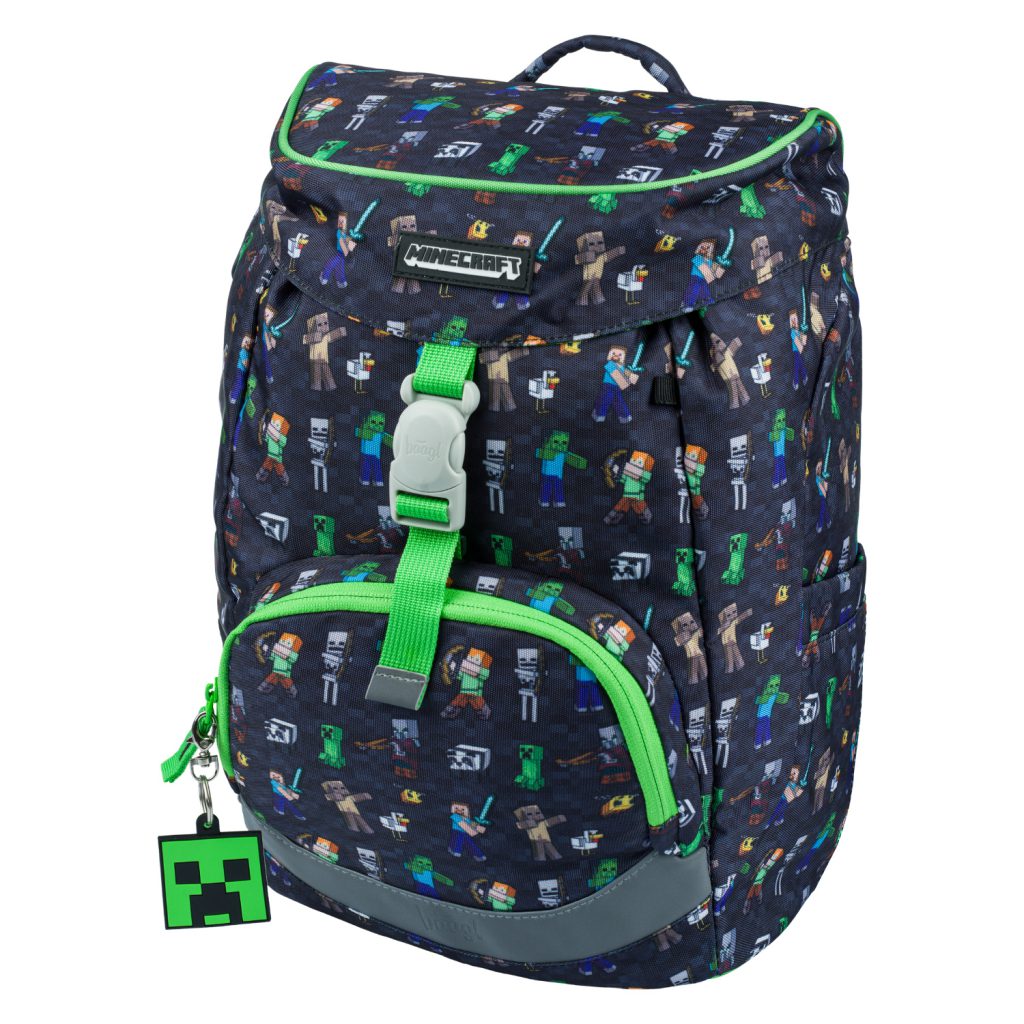 BAAGL Školní batoh pro prvňáčky Airy Minecraft