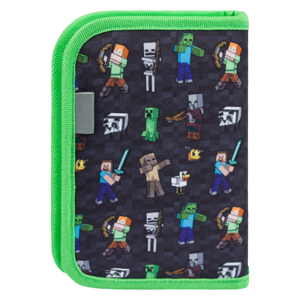 BAAGL Školní penál jednopatrový Minecraft - Obrázek 2
