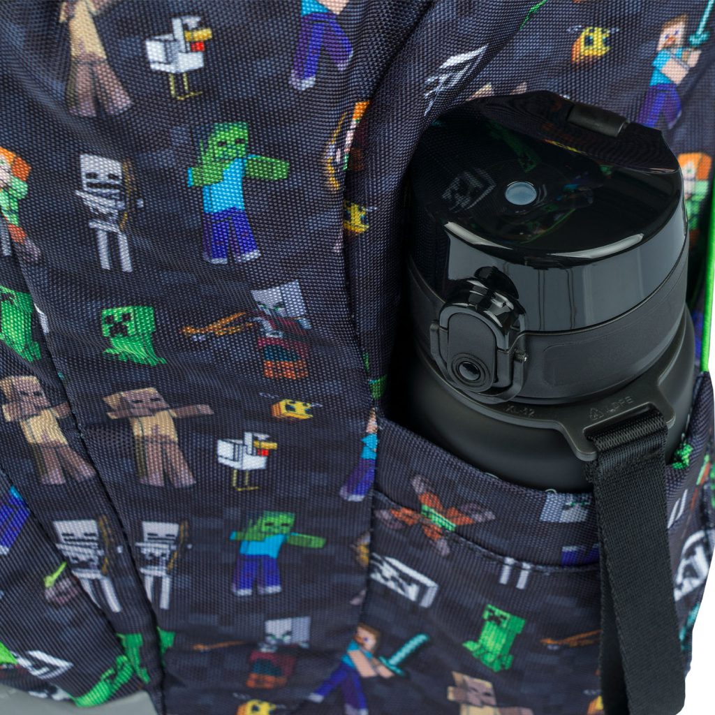Školní set BAAGL Airy Minecraft: batoh, penál, sáček - Obrázek 6
