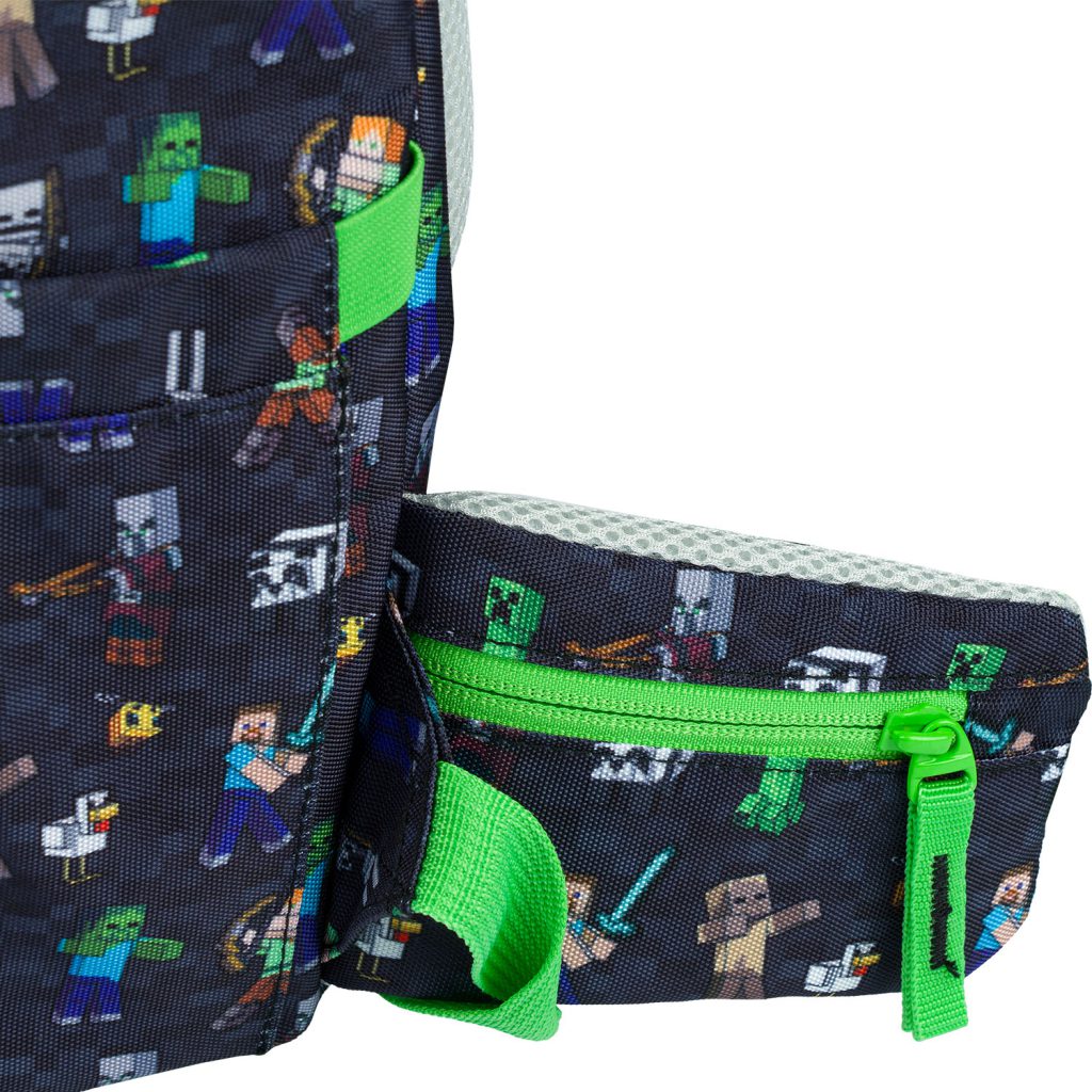 Školní set BAAGL Airy Minecraft: batoh, penál, sáček - Obrázek 9