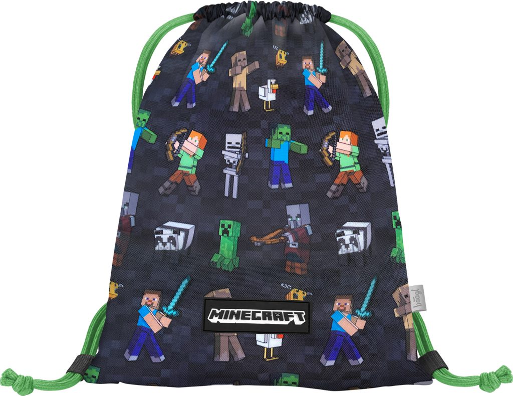 Školní set BAAGL Airy Minecraft: batoh, penál, sáček - Obrázek 13