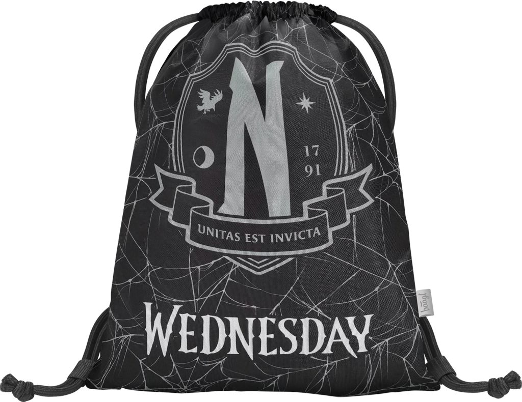 Školní set BAAGL Skate Wednesday Nevermore: batoh, penál, sáček - Obrázek 13
