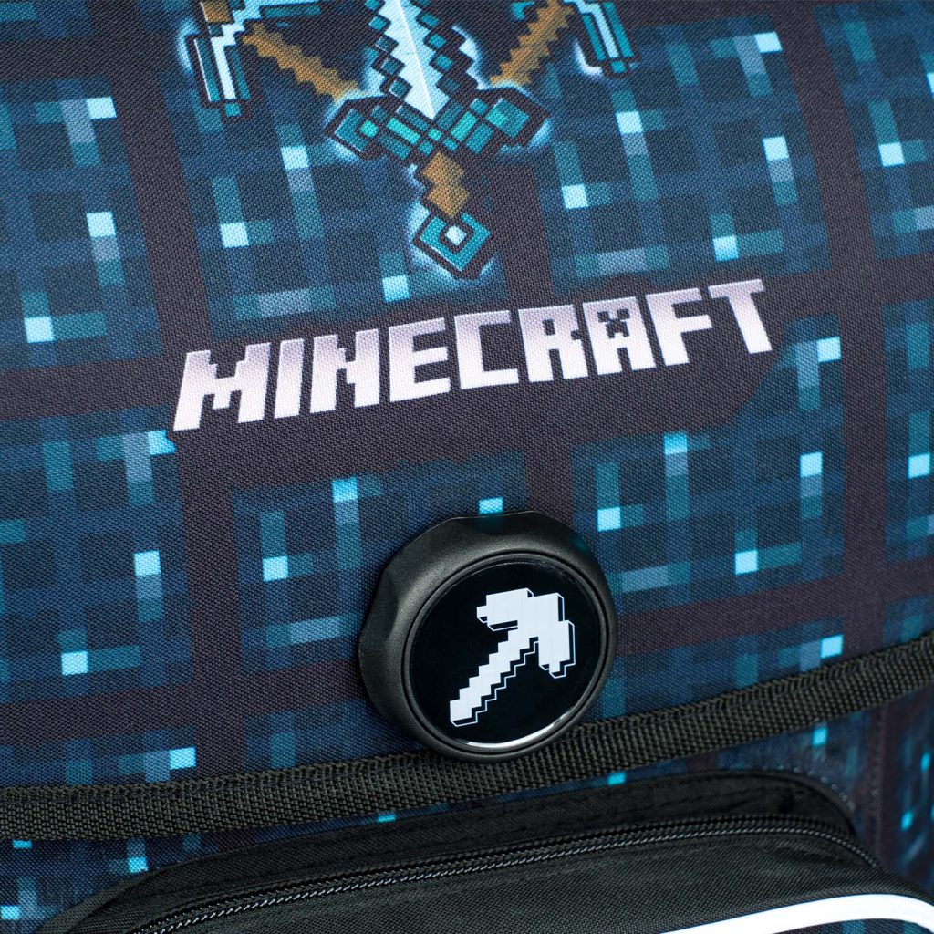BAAGL Školní aktovka Ergo Minecraft Blue Axe - Obrázek 10
