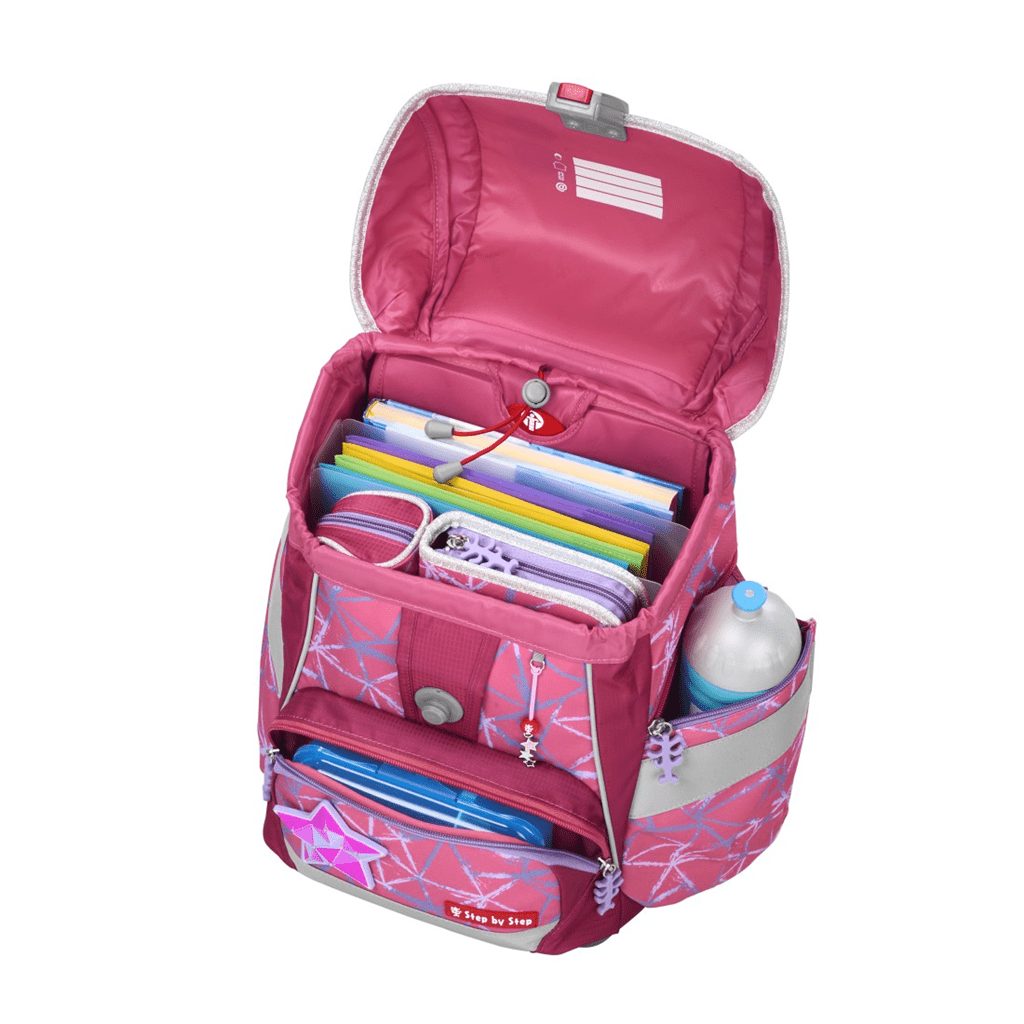 Školní aktovka/batoh Step by Step 2IN1 PLUS pro prvňáčky – 6dílný set, STAR STELLA - Obrázek 5