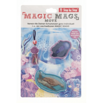 Doplňková sada měnících se obrázků MAGIC MAGS Želva k aktovkám GRADE, SPACE, CLOUD, 2v1 a KID - Obrázek 10